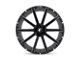 Fuel Wheels Contra Gloss Black Milled 6-Lug Wheel; 26x12; -44mm Offset (05-15 Tacoma)