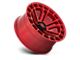 Fuel Wheels Heater Candy Red Machined 6-Lug Wheel; 22x10; -13mm Offset (22-24 Tundra)