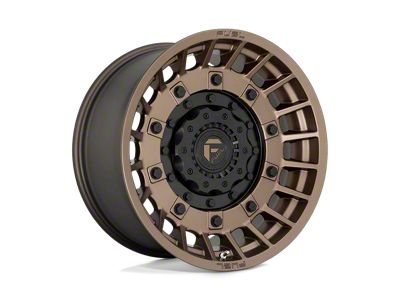 Fuel Wheels Militia Matte Bronze and Black 6-Lug Wheel; 20x10; -18mm Offset (05-15 Tacoma)