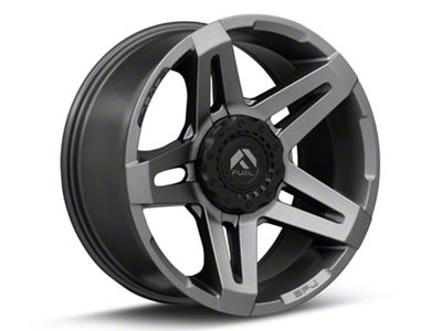 Fuel Wheels SFJ Matte Gunmetal 6-Lug Wheel; 20x10; -18mm Offset (2024 Tacoma)