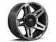 Fuel Wheels SFJ Matte Gunmetal 6-Lug Wheel; 20x12; -44mm Offset (05-15 Tacoma)