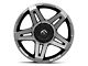 Fuel Wheels SFJ Matte Gunmetal 6-Lug Wheel; 20x12; -44mm Offset (05-15 Tacoma)