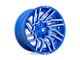 Fuel Wheels Typhoon Anodized Blue Milled 6-Lug Wheel; 20x10; -18mm Offset (16-23 Tacoma)