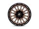 Fuel Wheels Arc Platinum Bronze with Black Lip 6-Lug Wheel; 20x10; -18mm Offset (16-23 Tacoma)