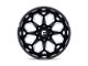 Fuel Wheels Scepter Gloss Black Milled 6-Lug Wheel; 22x12; -44mm Offset (16-23 Tacoma)