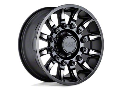 HELO HE791 MAXX Gloss Black Milled 6-Lug Wheel; 17x9; 18mm Offset (2024 Tacoma)