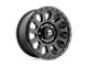 HELO HE879 Gloss Black Machined 6-Lug Wheel; 18x9; 18mm Offset (21-24 Bronco, Excluding Raptor)