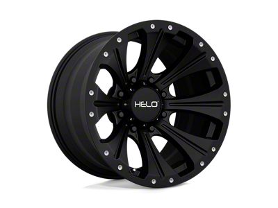HELO HE901 Satin Black 6-Lug Wheel; 18x9; 18mm Offset (22-24 Tundra)