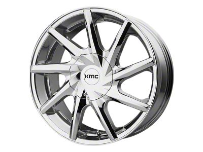 KMC Tempo Satin Black with Gray Tint 6-Lug Wheel; 17x9; 18mm Offset (05-21 Frontier)