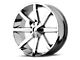 KMC Slide Chrome 6-Lug Wheel; 26x10; 28mm Offset (22-24 Tundra)