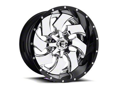 KMC D2 Chrome 6-Lug Wheel; 26x9.5; 35mm Offset (22-24 Tundra)