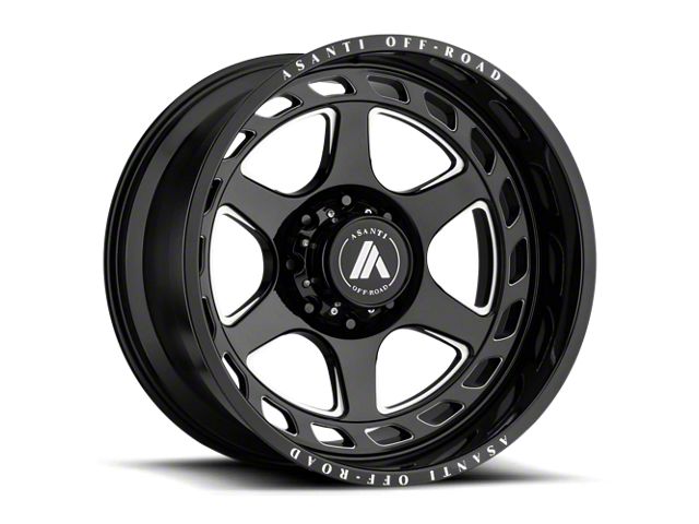 KMC D2 Gloss Black 6-Lug Wheel; 26x9.5; 35mm Offset (22-24 Tundra)