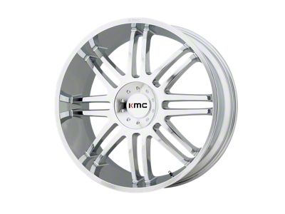 KMC Regulator Chrome 6-Lug Wheel; 20x9; 30mm Offset (21-24 Bronco, Excluding Raptor)