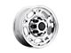 Niche Vice SUV Gloss Silver Brushed 6-Lug Wheel; 24x10; 30mm Offset (17-24 Titan)