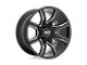Moto Metal Spider Gloss Black Milled 6-Lug Wheel; 22x12; -44mm Offset (05-15 Tacoma)