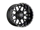 Moto Metal Siege Gloss Black 6-Lug Wheel; 20x10; -18mm Offset (19-26 Silverado 1500)