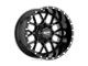 Moto Metal Siege Gloss Black 6-Lug Wheel; 20x10; -18mm Offset (21-24 Bronco, Excluding Raptor)