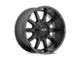 Pro Comp Wheels Gauge Satin Black 6-Lug Wheel; 20x9; -12mm Offset (21-24 Bronco, Excluding Raptor)
