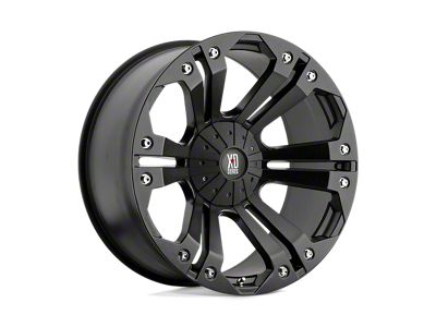 XD Monster Matte Black 6-Lug Wheel; 22x9.5; 18mm Offset (2024 Tacoma)