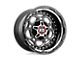 XD Demodog Gloss Black Milled 6-Lug Wheel; 20x9; 18mm Offset (05-15 Tacoma)