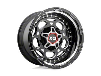 XD Demodog Gloss Black Milled 6-Lug Wheel; 20x9; 18mm Offset (22-24 Tundra)