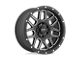 Pro Comp Wheels Vertigo Satin Black Milled 6-Lug Wheel; 20x9; -12mm Offset (04-15 Titan)