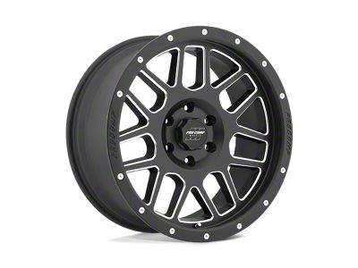 Pro Comp Wheels Vertigo Satin Black Milled 6-Lug Wheel; 20x9; -12mm Offset (22-24 Tundra)