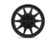 American Racing AR202 Cast Iron Black 6-Lug Wheel; 18x9; 0mm Offset (03-09 4Runner)