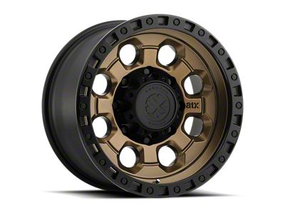 ATX Series AX201 Matte Bronze with Black Lip 6-Lug Wheel; 18x9; 0mm Offset (04-15 Titan)