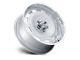 US Mag Scottsdale Silver with Diamond Cut Lip 6-Lug Wheel; 20x10; 6mm Offset (17-24 Titan)