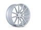 Ferrada Wheels FT1 Machine Silver 6-Lug Wheel; 22x9.5; 20mm Offset (16-24 Titan XD)