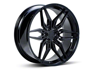 Ferrada Wheels FT5 Gloss Black 6-Lug Wheel; 22x9.5; 20mm Offset (17-24 Titan)