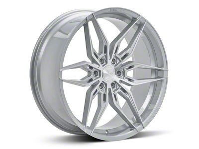 Ferrada Wheels FT5 Machine Silver 6-Lug Wheel; 22x9.5; 25mm Offset (04-15 Titan)