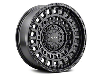G-FX TR29 Matte Black 6-Lug Wheel; 17x9; 0mm Offset (22-24 Bronco Raptor)