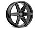 Voxx Sotto Gloss Black 6-Lug Wheel; 18x8.5; 18mm Offset (22-24 Bronco Raptor)