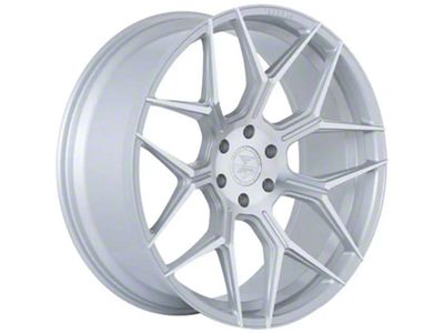 Ferrada Wheels FT3 Machine Silver 6-Lug Wheel; 22x9.5; 20mm Offset (16-24 Titan XD)