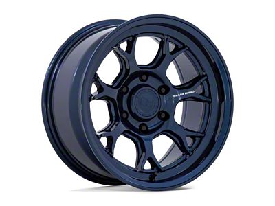 Black Rhino Etosha Gloss Midnight Blue 6-Lug Wheel; 17x8.5; -10mm Offset (03-09 4Runner)