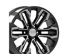 CV69 Gloss Black 6-Lug Wheel; 20x9; 26mm Offset (19-26 Sierra 1500)