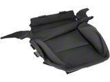 Seat Bottom Cushion Cover; Driver Side; Black (14-20 Silverado 2500 HD w/o Heated Seats)
