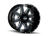 141 Gloss Black Milled 6-Lug Wheel; 18x9; 18mm Offset (21-26 Yukon)