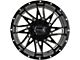 Impact Wheels 814 Gloss Black Milled 6-Lug Wheel; 20x10; -12mm Offset (16-23 Tacoma)