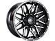 Impact Wheels 819 Gloss Black Milled 6-Lug Wheel; 18x9; 0mm Offset (10-24 4Runner)