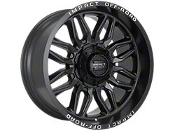 Impact Wheels 827 Matte Black 6-Lug Wheel; 20x10; -12mm Offset (16-23 Tacoma)