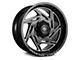 Impact Wheels 830 Gloss Black Milled 6-Lug Wheel; 20x10; -12mm Offset (22-24 Bronco Raptor)