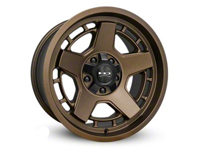 HD Off-Road Wheels Atlas Satin Bronze 6-Lug Wheel; 17x9; -12mm Offset (03-09 4Runner)