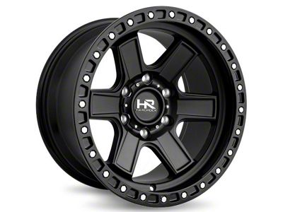 Hardrock Offroad H104 Matte Black 6-Lug Wheel; 17x9; -12mm Offset (2024 Tacoma)