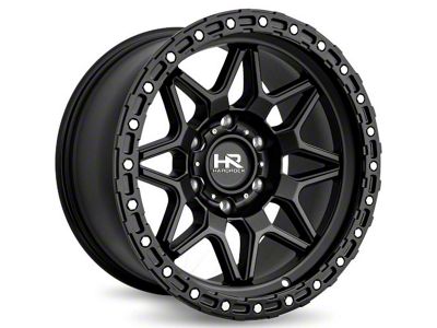 Hardrock Offroad H105 Matte Black 6-Lug Wheel; 17x9; -12mm Offset (2024 Tacoma)