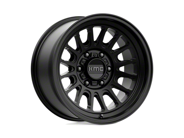 KMC Impact Ol Satin Black 6-Lug Wheel; 17x8.5; 0mm Offset (07-14 Tahoe)