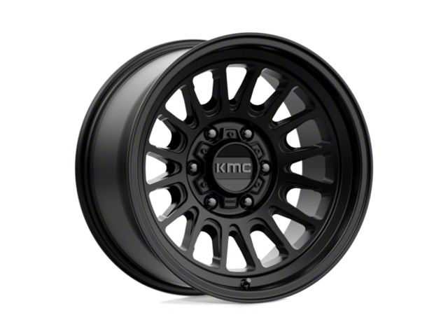KMC Impact Ol Satin Black 6-Lug Wheel; 17x8.5; 0mm Offset (16-23 Tacoma)