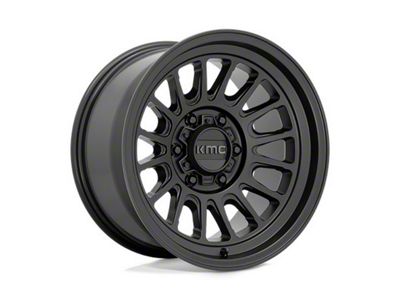KMC Impact Ol Satin Black 6-Lug Wheel; 17x9; -12mm Offset (10-24 4Runner)
